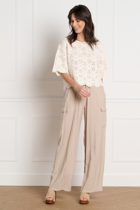 LolaLiza beige dames trui | 