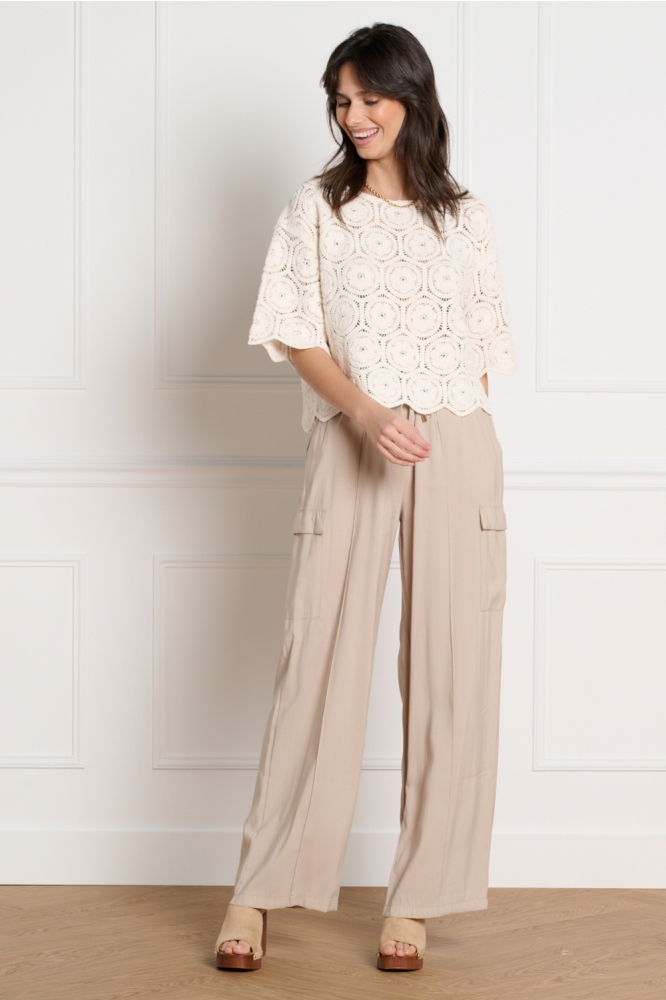 LolaLiza beige dames trui | 