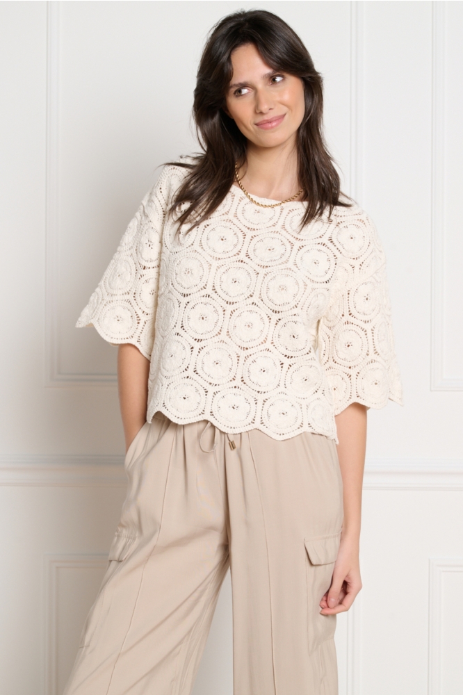 LolaLiza beige dames trui | 