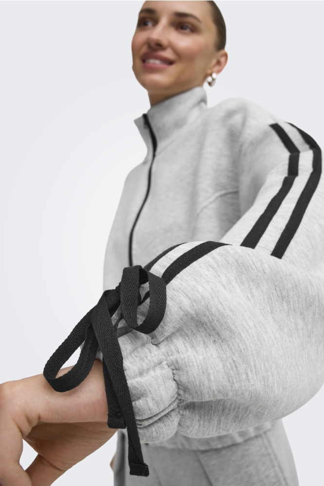 Only grijze dames vest | Close up