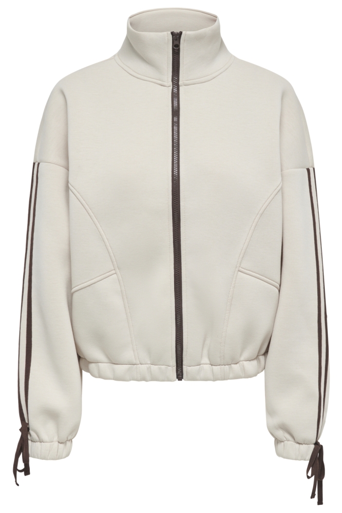 Only beige dames vest | Vooraanzicht