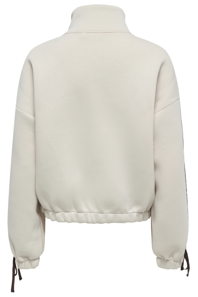 Only beige dames vest | Achteraanzicht