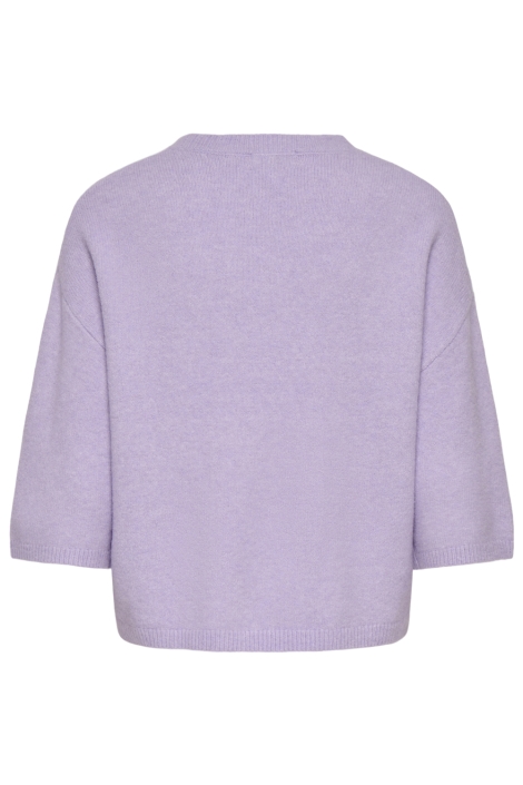 Jacqueline de Yong paarse dames trui | Achteraanzicht