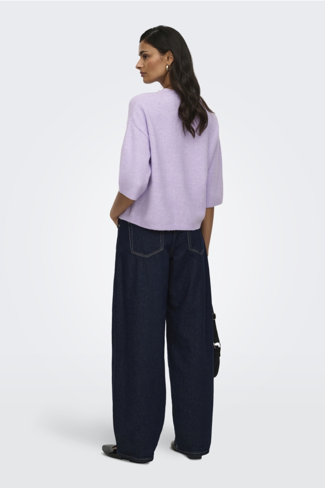 Jacqueline de Yong paarse dames trui | Model