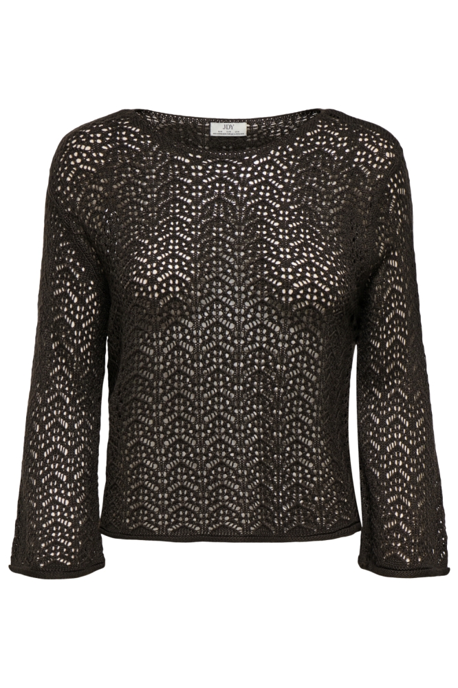 Jacqueline de Yong bruine dames trui | Vooraanzicht