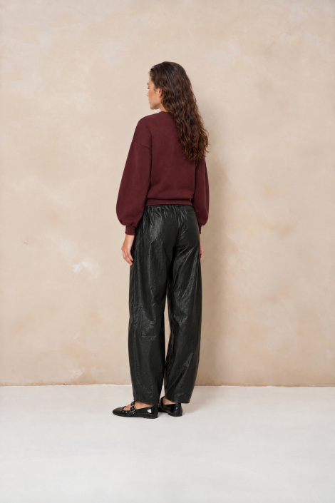 Lofty Manner bordeaux dames trui