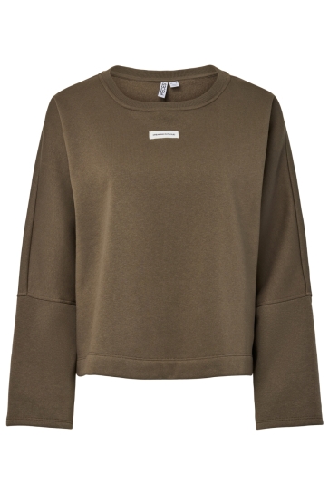Pieces Trui PCARTEMIS LS SWEAT JRS BC 17166972 Crocodile