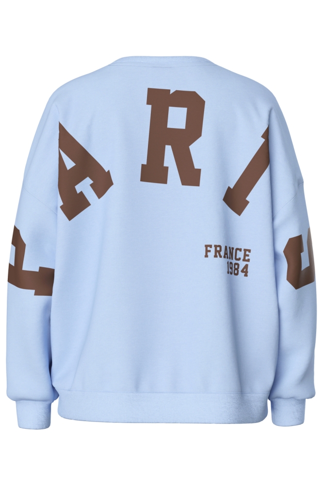 Pieces blauwe dames sweater |