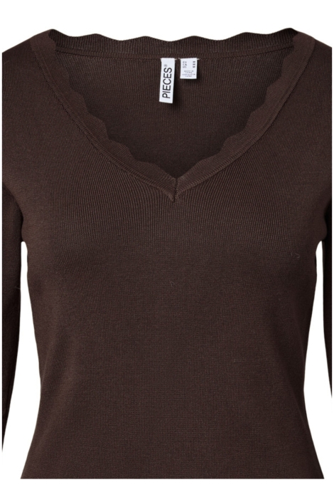 Pieces bruine dames trui | 