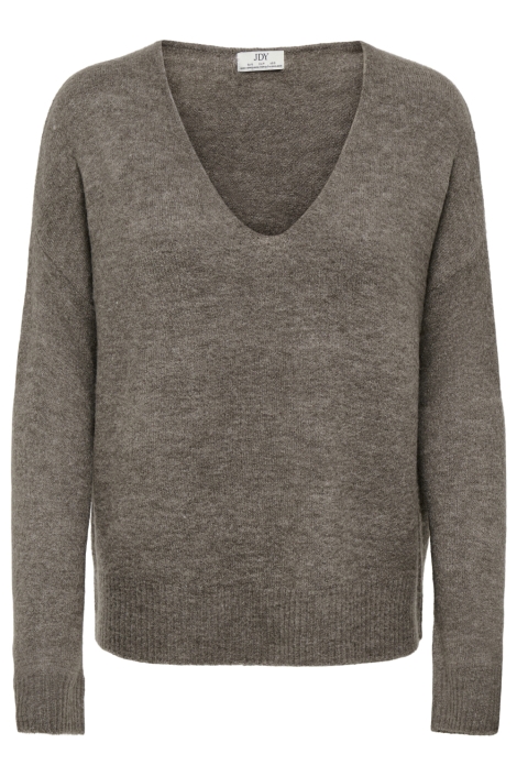 Jacqueline de Yong camel dames t-shirt | Vooraanzicht