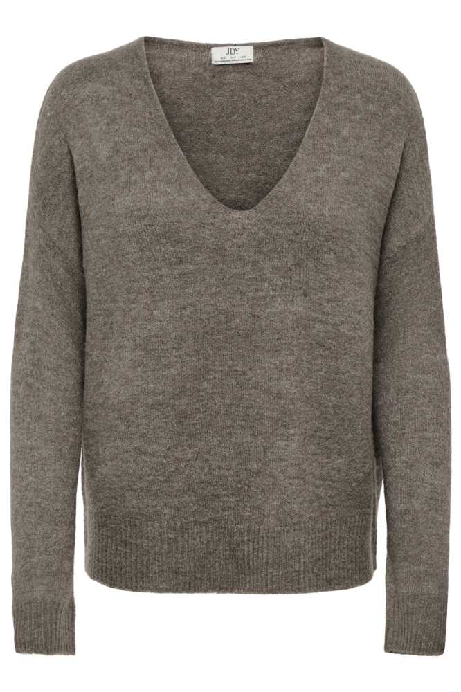 Jacqueline de Yong camel dames t-shirt | Vooraanzicht