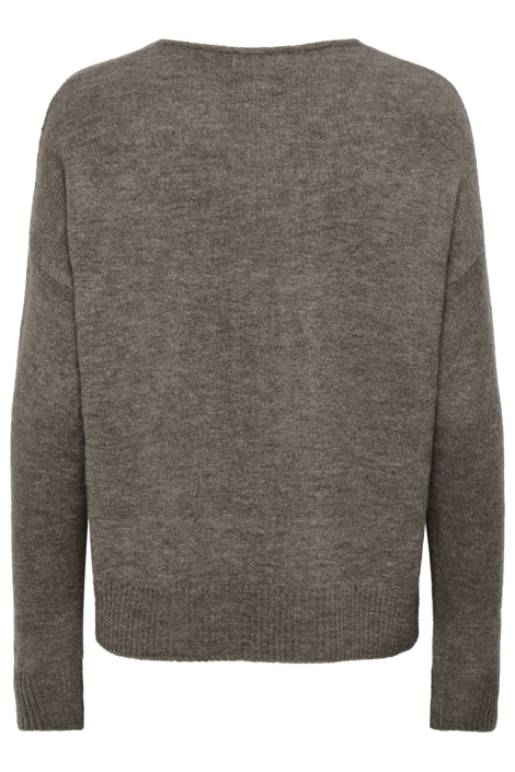 Jacqueline de Yong camel dames t-shirt | Achteraanzicht