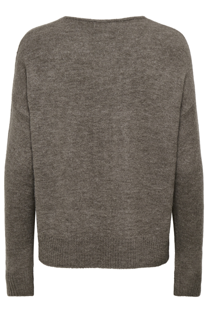 Jacqueline de Yong camel dames t-shirt | Achteraanzicht