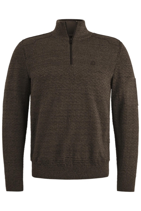Jack & Jones bruine heren trui | Vooraanzicht