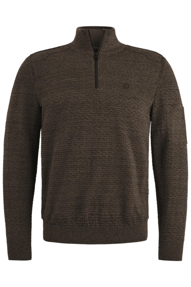 Jack & Jones bruine heren trui | Vooraanzicht