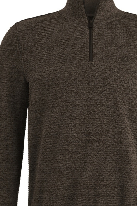 Jack & Jones bruine heren trui | Close up