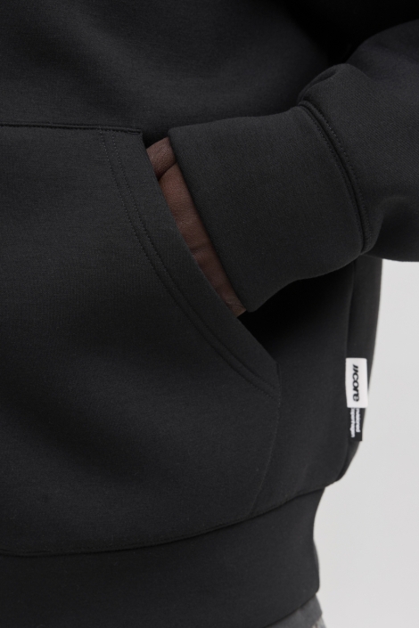 Jack & Jones zwarte heren vest | Close up
