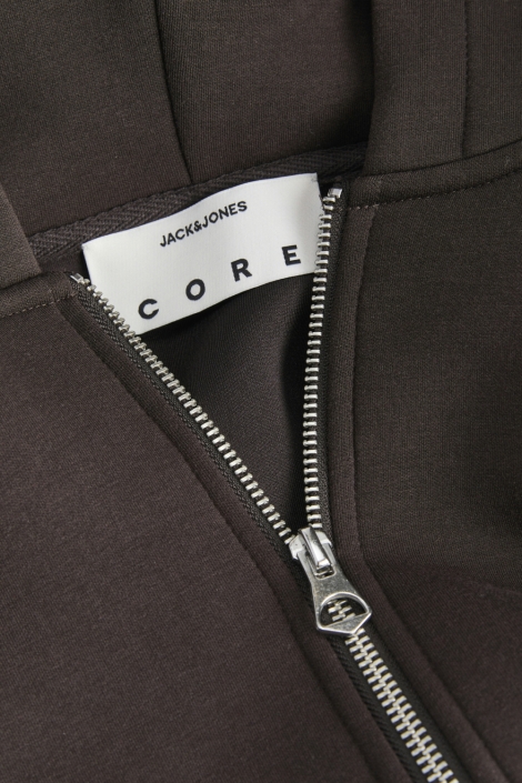 Jack & Jones bruine heren vest | Close up