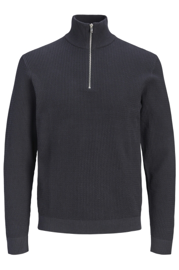 Jack & Jones Trui JPRBLUSTANLEY KNIT HALF ZIP BF 12305683 Dark Navy