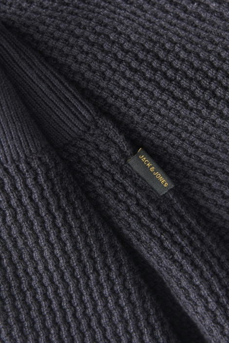 Jack & Jones blauwe heren trui | Close up