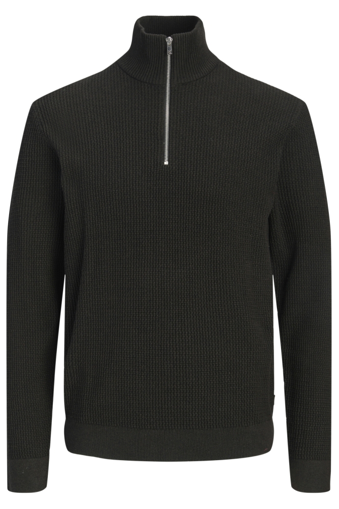 Jack & Jones bruine heren trui | Vooraanzicht