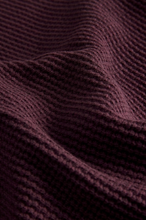 Jack & Jones bordeaux heren trui | Kleurstaal
