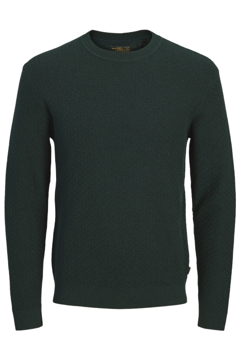 Jack & Jones groene heren trui | Vooraanzicht