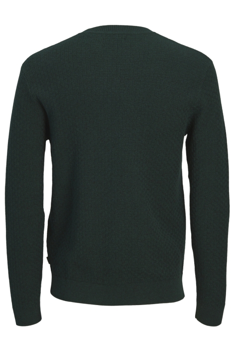 Jack & Jones groene heren trui | Achteraanzicht