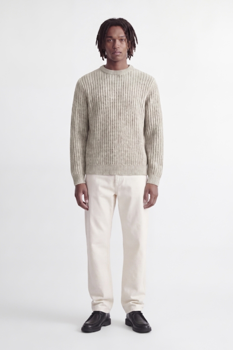 Jack & Jones beige heren trui | Model