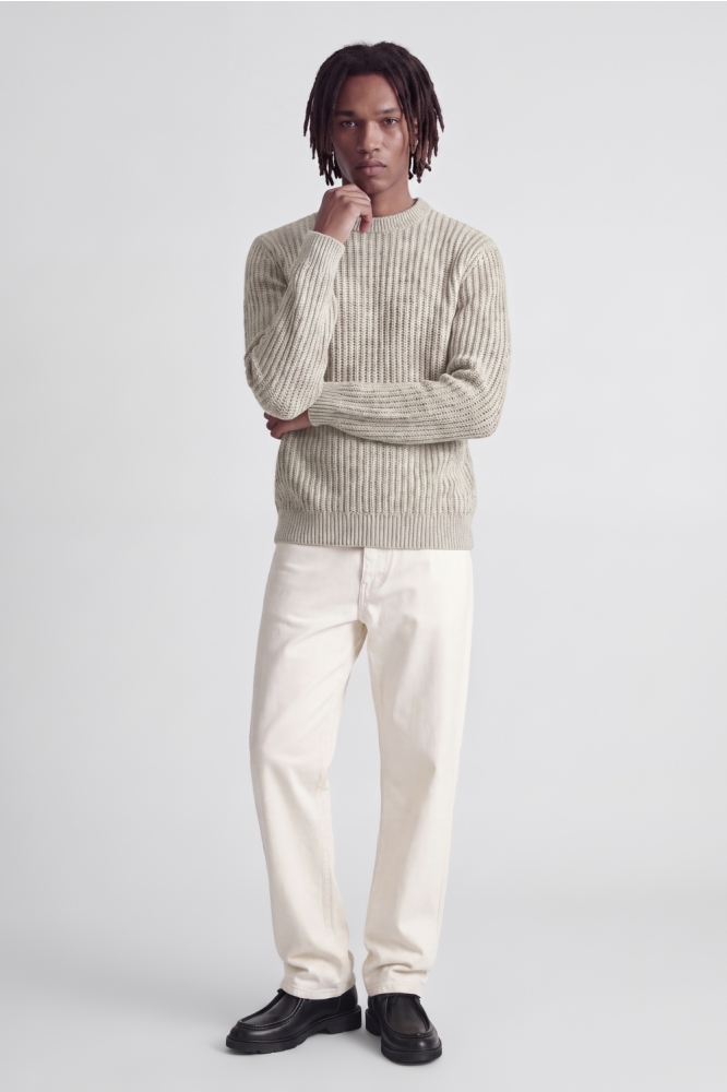 Jack & Jones beige heren trui | Model