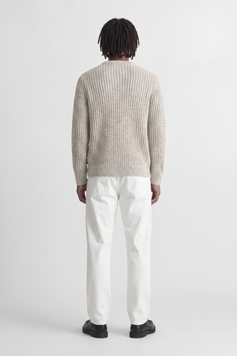 Jack & Jones beige heren trui | Model