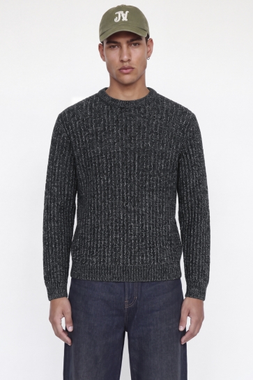 Jack & Jones jjjaxon knit crew neck Blauw