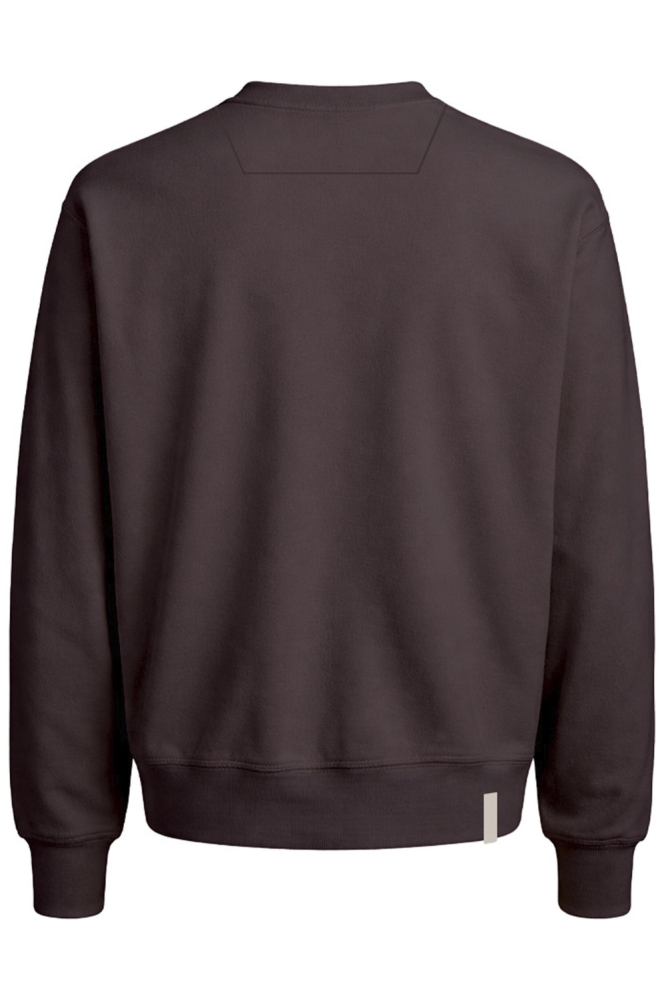 Jack & Jones bordeaux heren trui | Achteraanzicht