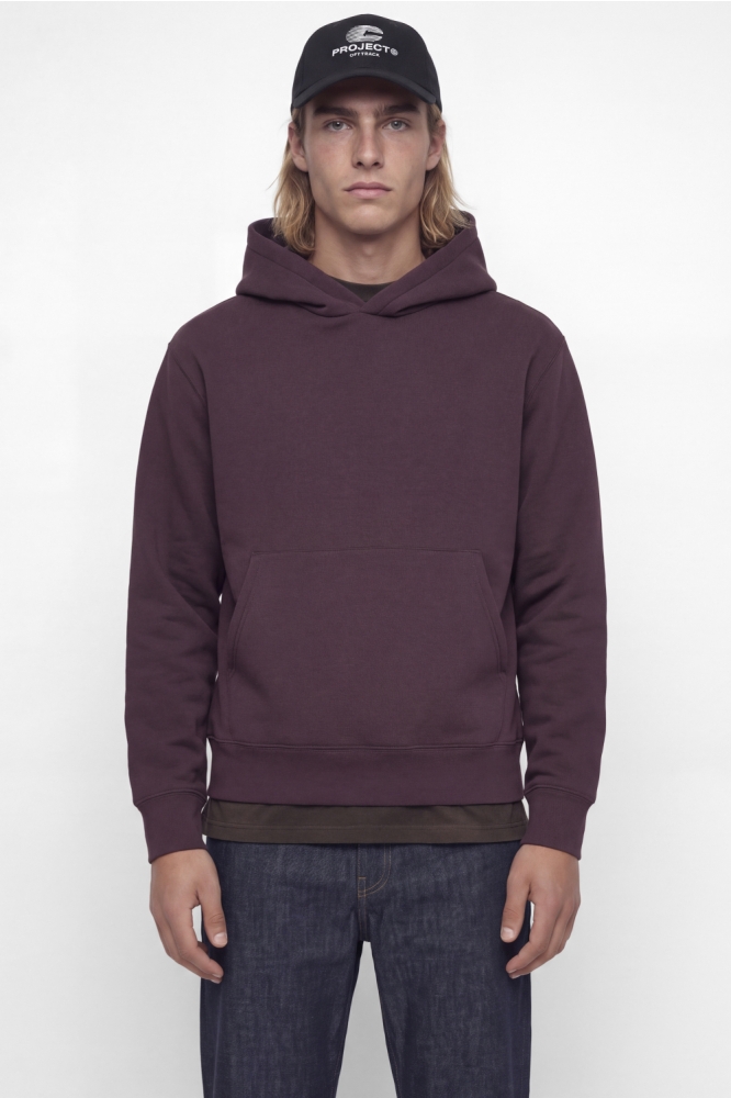 Jack & Jones bordeaux heren sweater | Model vooraanzicht