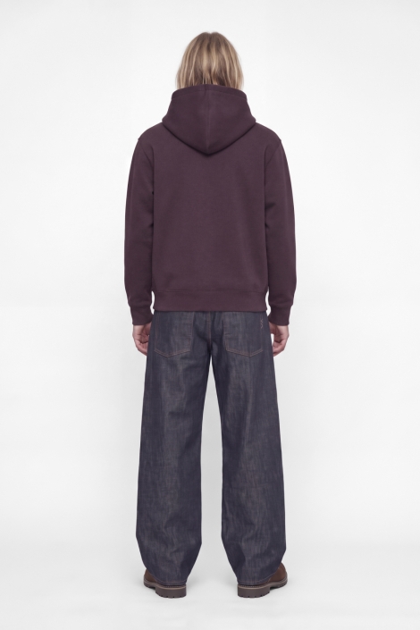 Jack & Jones bordeaux heren sweater | Model