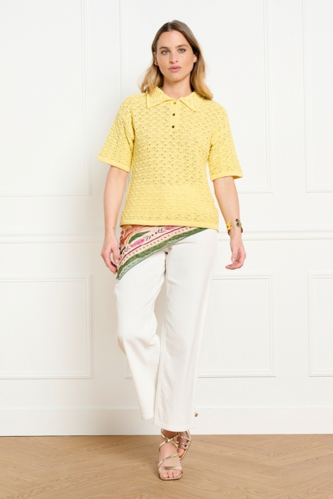 LolaLiza gele dames t-shirt | Model