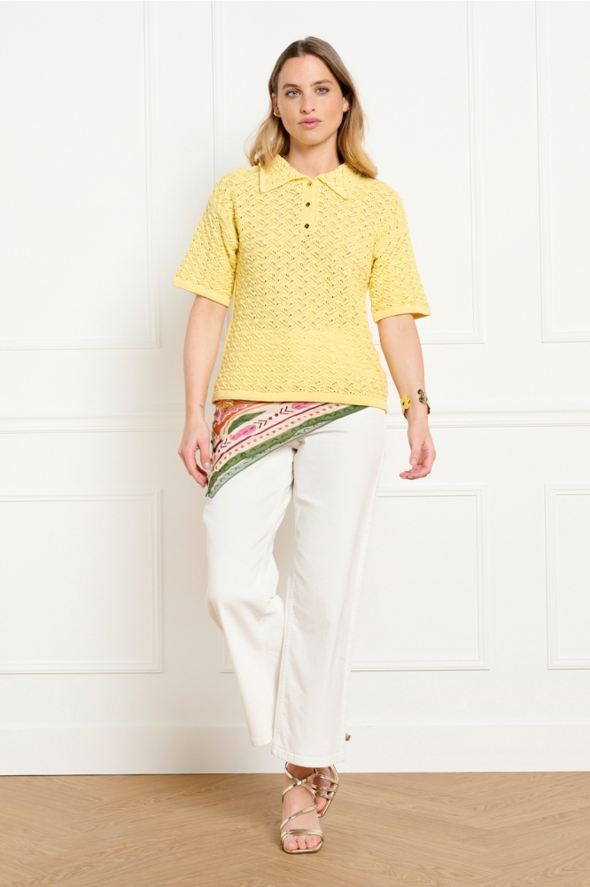 LolaLiza gele dames t-shirt | Model