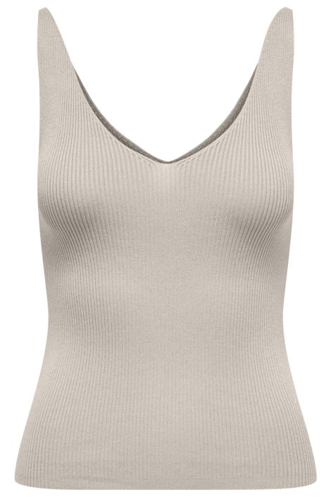 Jacqueline de Yong beige dames top | Vooraanzicht