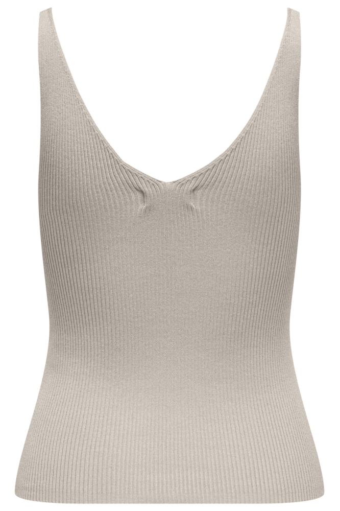 Jacqueline de Yong beige dames top | Achteraanzicht