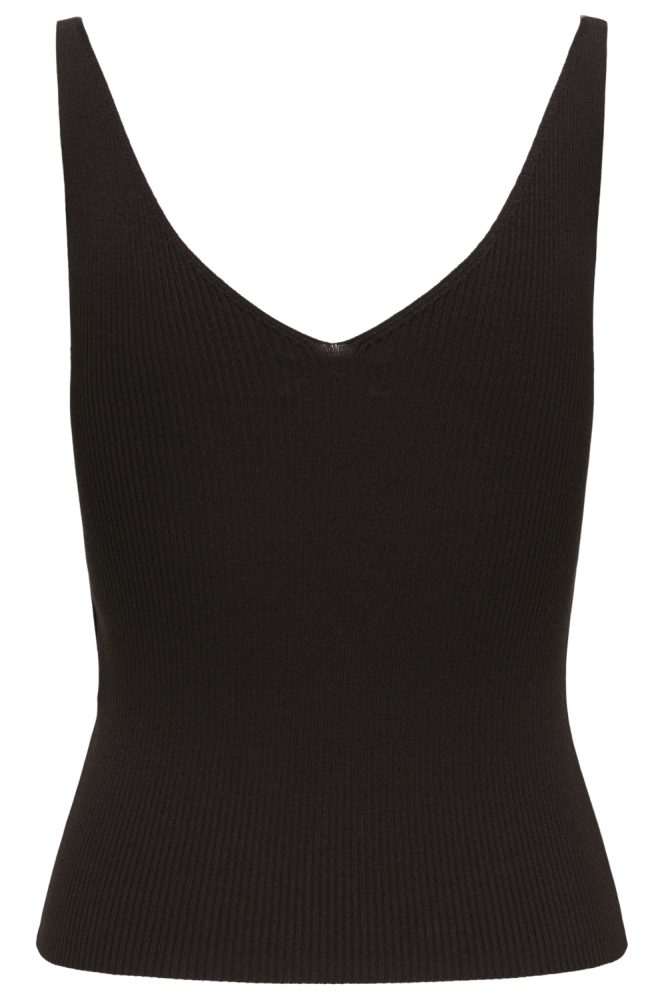 Jacqueline de Yong bruine dames top | Achteraanzicht