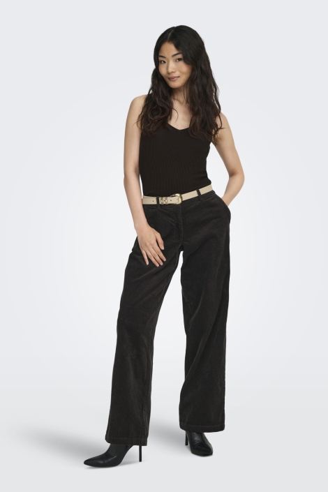 Jacqueline de Yong bruine dames top | Model
