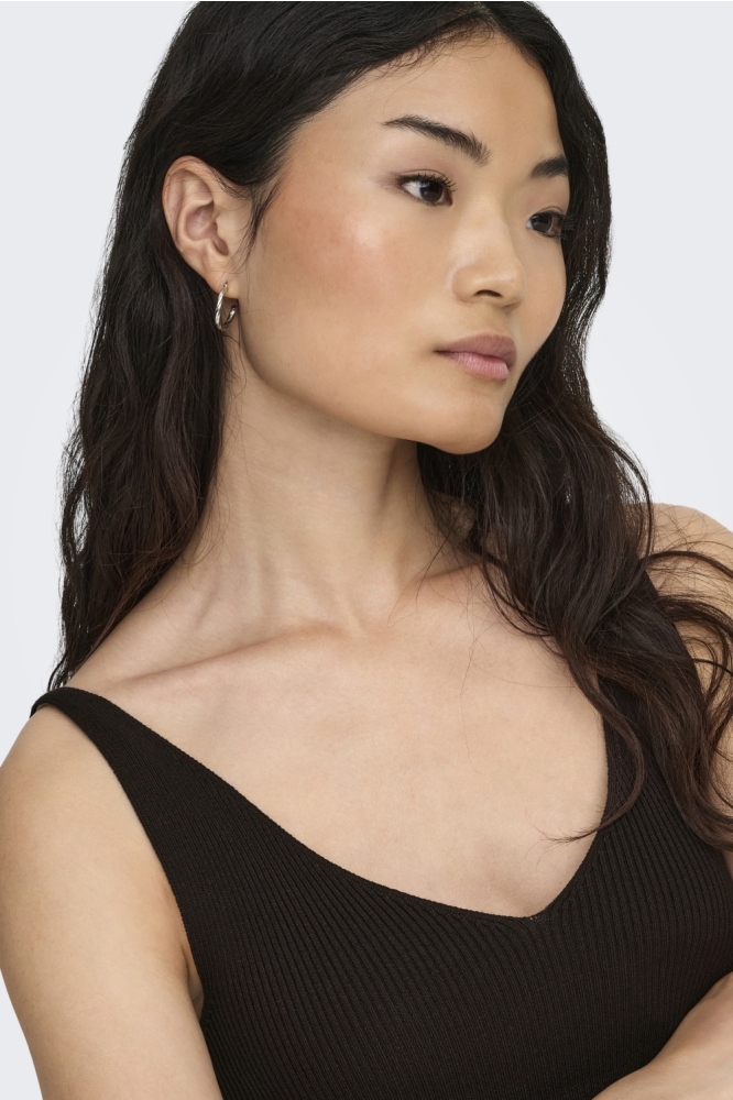 Jacqueline de Yong bruine dames top | Close up