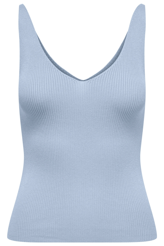 Jacqueline de Yong blauwe dames top | Vooraanzicht