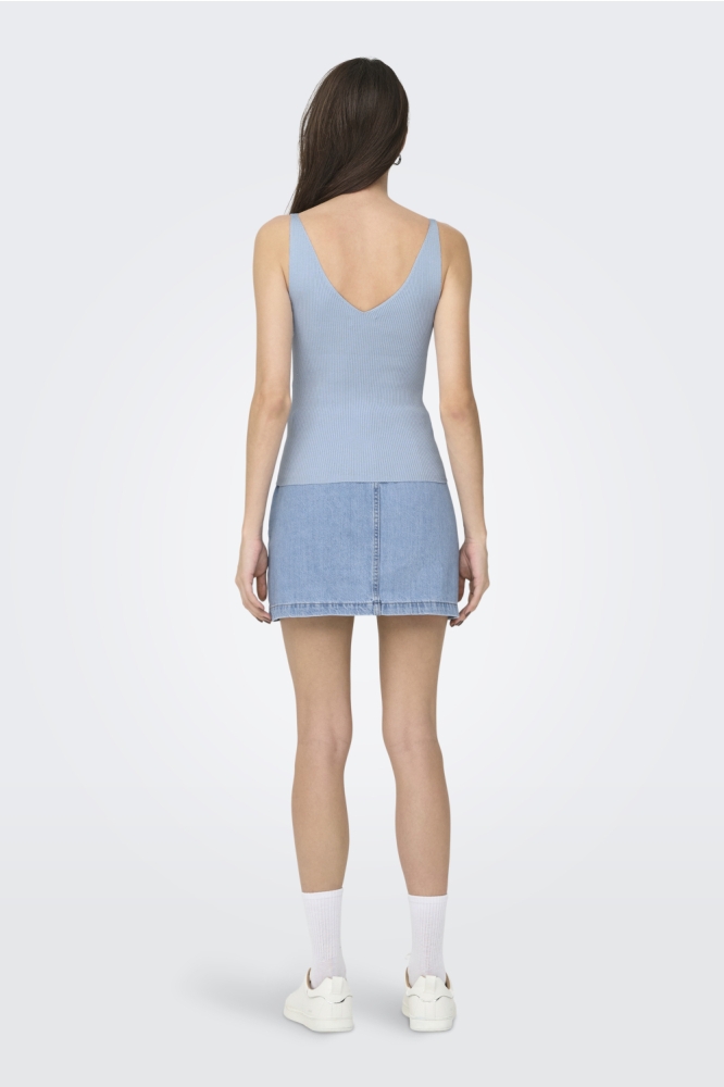 Jacqueline de Yong blauwe dames top | Model