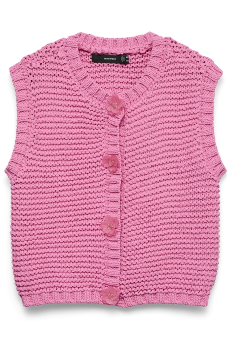 Vero Moda roze dames gilet | Vooraanzicht