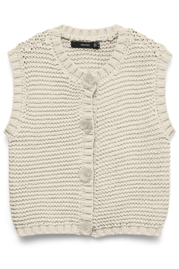 Vero Moda Vest VMNORMA SL O-NECK VEST TS 10346447 Birch