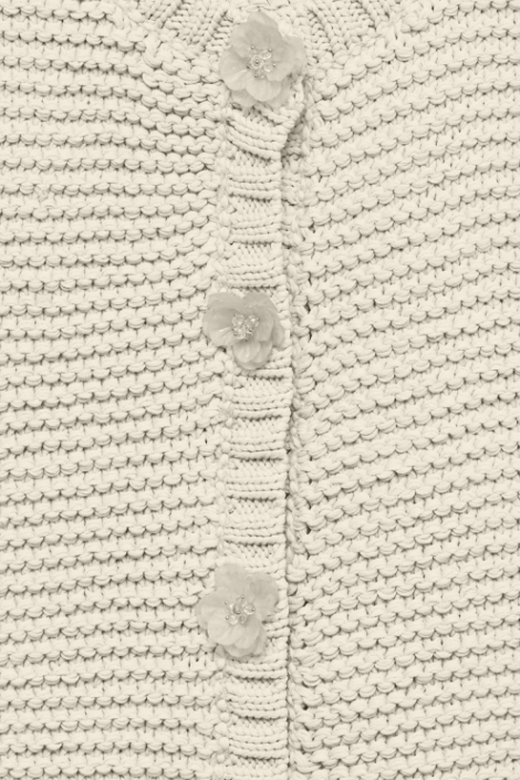 Vero Moda beige dames gilet | Close up