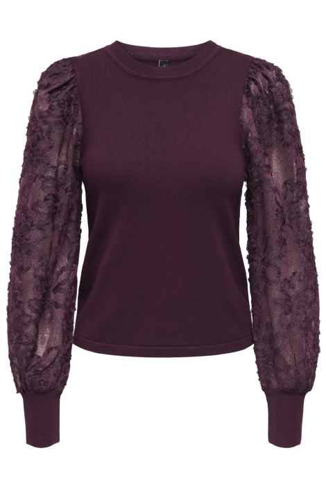 Only bordeaux dames trui | Vooraanzicht