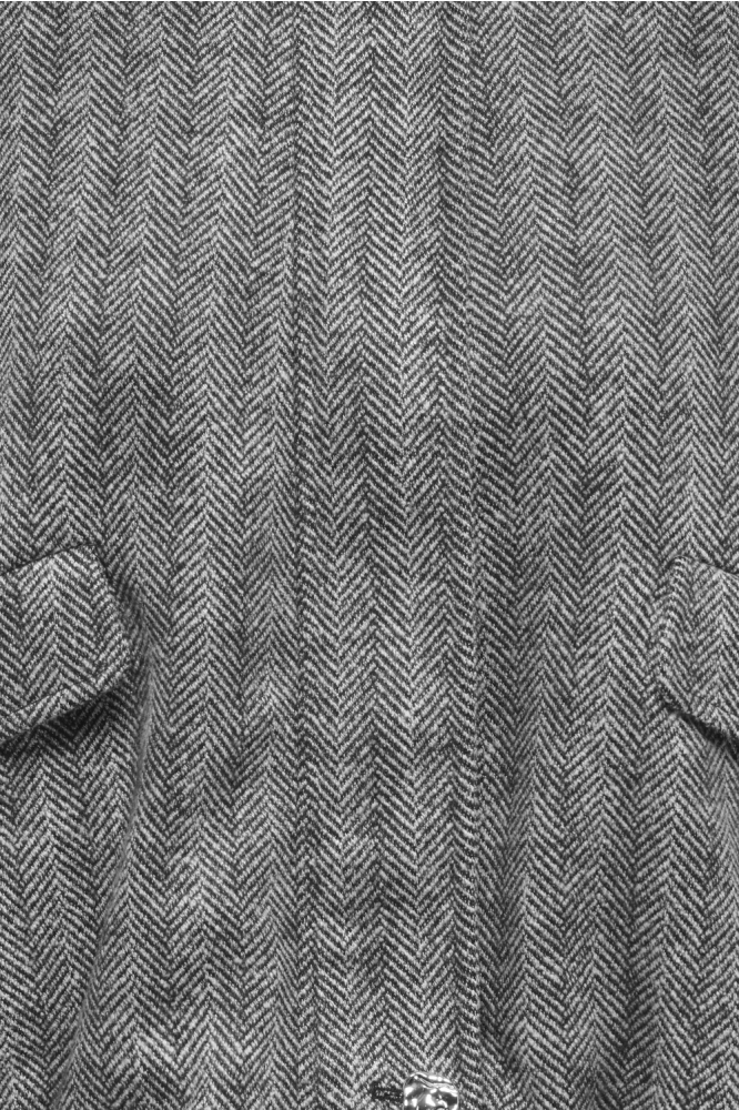 Only grijze dames jas | Kleurstaal