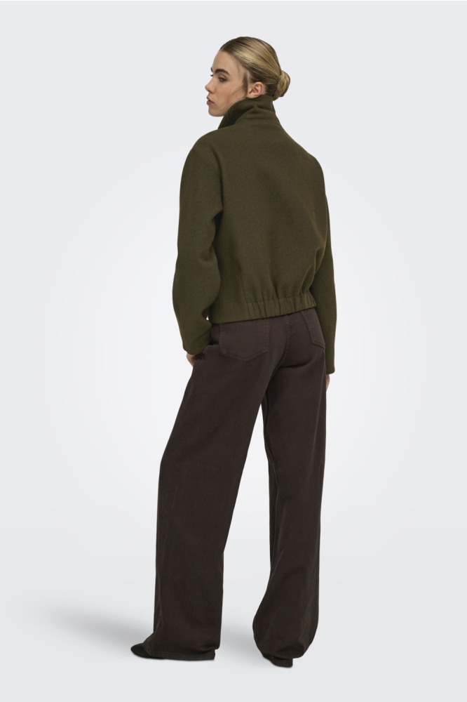 Only groene dames jas | Model